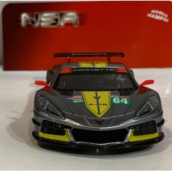 SLOT CAR NSR 0518 CORVETTE C8.R GTE -64 24H.LE MANS 2021