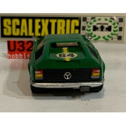 SLOT CAR SCX SCALEXTRIC EXIN C-44 MERCEDES WANKEL C111 -64 VERDE CASCO INTEGRAL