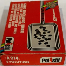 SLOT CAR POLISTIL CHAMPION 175 A214 CLIPS SUJETAPISTAS 30 UNIDADES