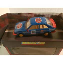 qq SLOT CAR C 460 SCALEXTRIC UK FORD ESCORT XR3i  -9 STP *