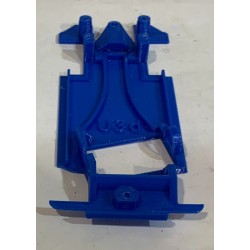 SLOT CAR U3D CHASIS 3D TOYOTA YARIS WRC 1 ANGLEWINDER AZUL SCALEXTRIC