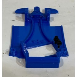 SLOT CAR U3D CHASIS 3D LANCIA 037 ANGLEWINDER AZUL NINCO