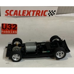 SCALEXTRIC CHASIS COMPLETO MOTOR + EJES SEAT PANDA 45