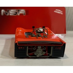SLOT CAR NSR 0510SW LOLA T298/290 TEST CAR ORANGE