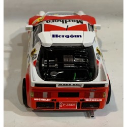 SLOT CAR SCALEAUTO SC-6301R FORD RS200 -4 CTO.ESPAÑA DE TIERRA 1989 J.PURAS