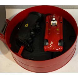 SLOT CAR CARRERA EVOLUTION 27424 FERRARI D50 PROVE REIMS 1956 + MANDO LIMITED ED