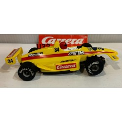SLOT CAR CARRERA EXCLUSIV 20415 FORMULA INDY -34 SPIN TAB 1/24