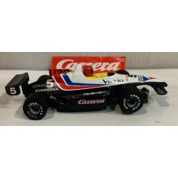 SLOT CAR CARRERA EXCLUSIV 20414 FORMULA INDY BLAU  -5 VECCIO  1/24