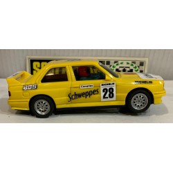 SLOT CAR SCX SCALEXTRIC EXIN 8323 BMW M3 -28 SCHWEPPES CANARIAS