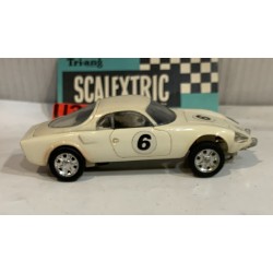 SLOT CAR SCX TRIANG SCALEXTRIC C-12 MATRA JET -6 BLANCO