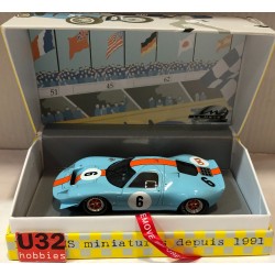 LE MANS MINIATURES 132098S/6M MIRAGE M1 -6 WINNER 6H.SPA 1967 GULF JACKY ICKX