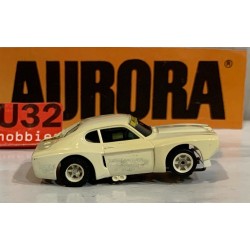 SLOT CAR AURORA AFX FORD CAPRI RS 2600 WHITE INTERNATIONAL