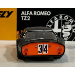 SLOT CAR FLY A2103 ALFA ROMEO TZ2 -34 MISANO 1973 O.VOLONTIERO