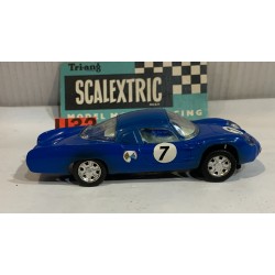SLOT CAR SCX TRIANG SCALEXTRIC C-1 ALPINE RENAULT -7 AZUL