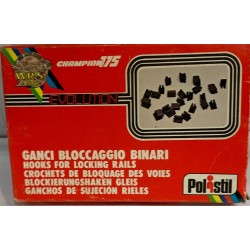 SLOT CAR POLISTIL CHAMPION 175 A214 CLIPS SUJETAPISTAS 30 UNIDADES