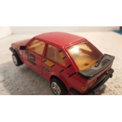 qq SLOT CAR C 341 SCALEXTRIC UK FORD ESCORT XR3i -12 RED C-341  C 341 *