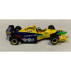 SLOT CAR SCALEAUTO SC-6344 BENETTON B191 FORD COSWORTH -19 F1 1991 M.SCHUMACHER