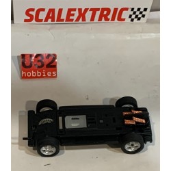 SCALEXTRIC CHASIS COMPLETO MOTOR + EJES SEAT PANDA 45
