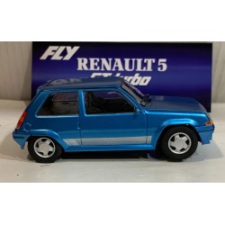 SLOT CAR FLY A2113 RENAULT 5 GT TURBO STREET VERSION AZUL