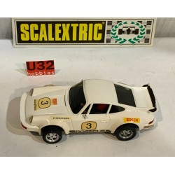 SLOT CAR SCX SCALEXTRIC EXIN 4051 PORSCHE 911 CARRERA -3 FITZPATRICK BLANCO