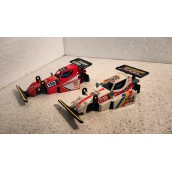 qq 7730/31 SCALEXTRIC EXIN TT CARR BUGGY  THUNDERFLASH & STORMRIDER EN BLISTER *