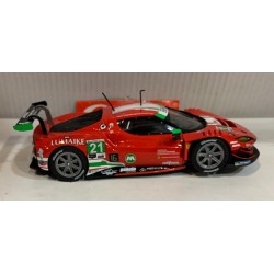 SLOT CAR CARRERA EXCLUSIV 23965 FERRARI 296 GT3 -21 AF CORSE MANN  DIGITAL 1/24