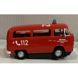SLOT CAR CARRERA EVOLUTION 27837 VOLKSWAGEN VW BUS T2B FEUERWEHR