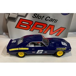 SLOT CAR BRM-196 1/24 CHEVROLET CAMARO Z28 -6 TRANS-AM 1969 LAGUNA SECA DONOHUE