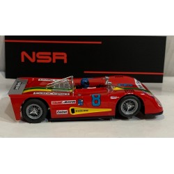 SLOT CAR NSR 0565SW LOLA T290 FORD TARGA FLORIO -8 WINNER 1972 ZADRA-PASOLINI