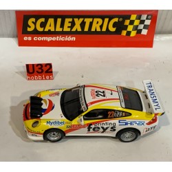 SLOT CAR SCX SCALEXTRIC A10219S300 PORSCHE 811 GT3 -22 RALLY MONTE CARLO M.DUEZ