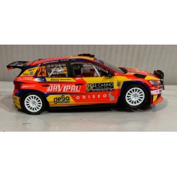 SLOT CAR SCX SCALEXTRIC ADVANCE E10566S300 SKODA FABIA WRC2 -25 PEPE LOPEZ