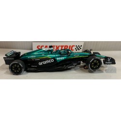 SLOT CAR SCX SCALEXTRIC ADVANCE E10598S300 ASTON MARTIN AMR25 -14 F1 L.STROLL