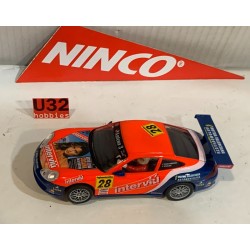 SLOT CAR NINCO 50259 PORSCHE 911 GT3-R -2 INTERVIU V.SAEZ MERINO-J.UGALDE