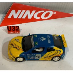 SLOT CAR NINCO 50143 RENAULT MEGANE -10 RED RENAULT M.MARTINEZ-F.ALONSO