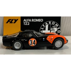 SLOT CAR FLY A2103 ALFA ROMEO TZ2 -34 MISANO 1973 O.VOLONTIERO