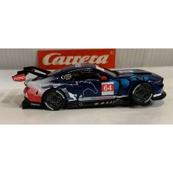 SLOT CAR CARRERA EVOLUTION 27808 FORD MUSTANG GT3 -64 FORD PERFORMANCE