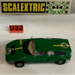 SLOT CAR SCX SCALEXTRIC EXIN C-44 MERCEDES WANKEL C111 -64 VERDE CASCO INTEGRAL