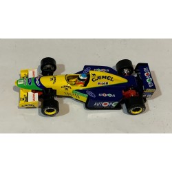 SLOT CAR SCALEAUTO SC-6344 BENETTON B191 FORD COSWORTH -19 F1 1991 M.SCHUMACHER