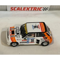 SLOT CAR SCX SCALEXTRIC ADVANCE E10554S300 RENAULT 5 TURBO -39 TOUR DE CORSE'84