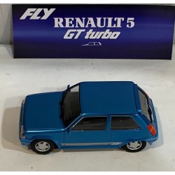 SLOT CAR FLY A2113 RENAULT 5 GT TURBO STREET VERSION AZUL