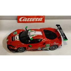 SLOT CAR CARRERA EXCLUSIV 23965 FERRARI 296 GT3 -21 AF CORSE MANN  DIGITAL 1/24