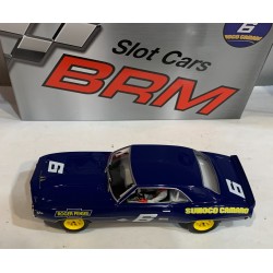 SLOT CAR BRM-196 1/24 CHEVROLET CAMARO Z28 -6 TRANS-AM 1969 LAGUNA SECA DONOHUE
