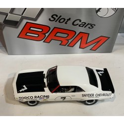 SLOT CAR BRM-198 1/24 CHEVROLET CAMARO Z28 -7 TRANS-AM 1969 MICHIGAN C.FISHER
