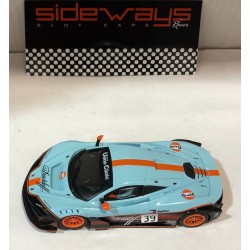 SLOT CAR RACER SIDEWAYS SWCAR04B McLAREN F1 GTR -39 LE MANS '97 GULF HIST.COLORS