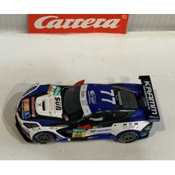 SLOT CAR CARRERA EVOLUTION 27739 CHEVROLET CORVETTE C7 -77 CALLAWAY COMPETITION