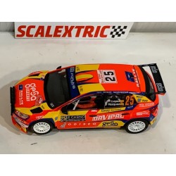 SLOT CAR SCX SCALEXTRIC ADVANCE E10566S300 SKODA FABIA WRC2 -25 PEPE LOPEZ
