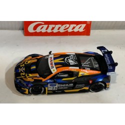 SLOT CAR CARRERA EVOLUTION 27826 AUDI R8 LMS GT3 EVOII -23 LAND MOTORSPORT