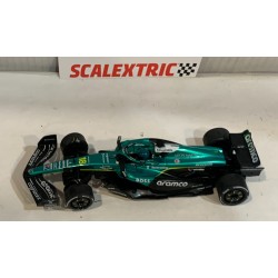 SLOT CAR SCX SCALEXTRIC ADVANCE E10598S300 ASTON MARTIN AMR25 -14 F1 L.STROLL