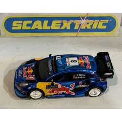 SLOT CAR SCX SUPERSLOT H4501 FORD PUMA WRC -8 RALLY MONTE CARLO SCALEXTRIC UK