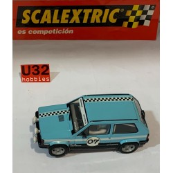 SLOT CAR SCX SCALEXTRIC 6241 SEAT PANDA 45 -07 CLUB SCALEXTRIC 2007 LTED. EDIT.